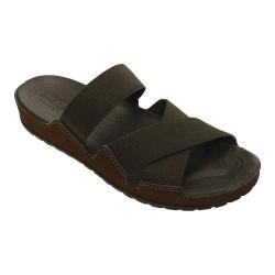 Women's Crocs Anna Slide Espresso 