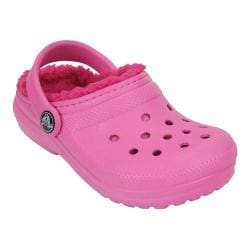 crocs pink fuzzy