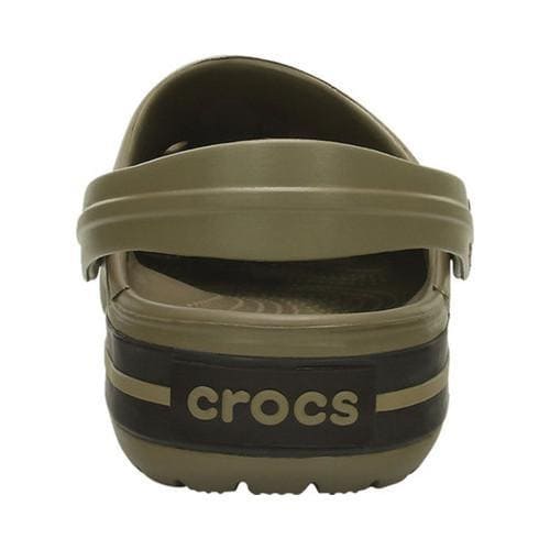 crocs crocband khaki