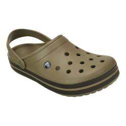 crocs crocband khaki