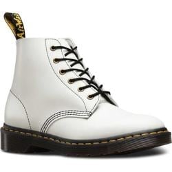 dr martens 101 6 eye leather boots in black