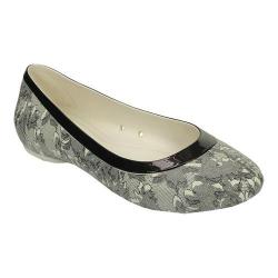 crocs lina shiny flat