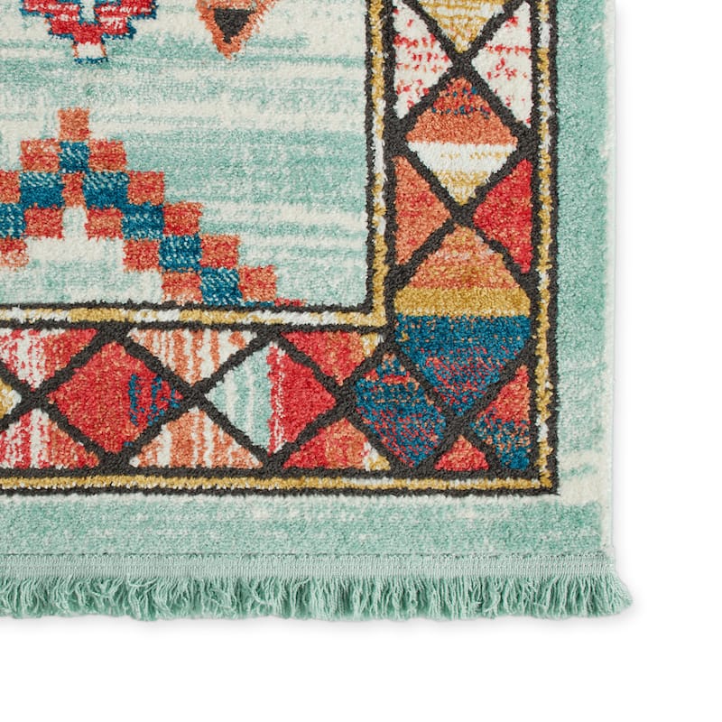 Nourison Tribal Decor Diamond Area Rug