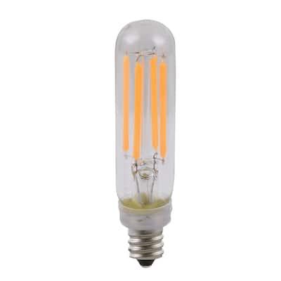 Goodlite LED T6 Tubular 4.5W Filament 60W equivalent 500 Lumens Dimmable (10 Pack) - Clear