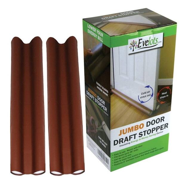 Shop Evelots Draft Stopper Door Window Jumbo Double Sided No Cold