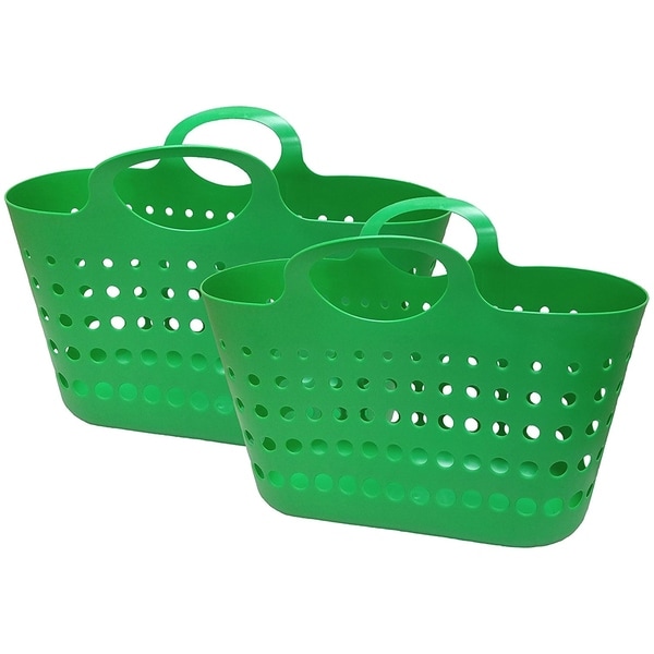 plastic tote for beach