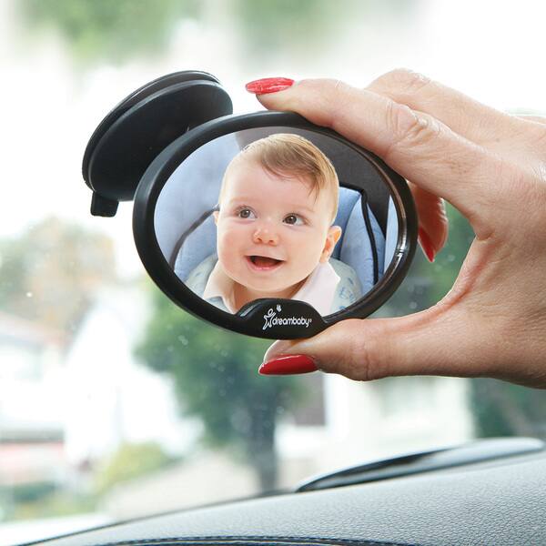 slide 2 of 6, Dreambaby® EZY-View Baby Mirror