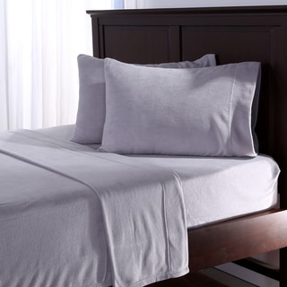 Berkshire Velvetsoft Sheets QUEEN Gray 