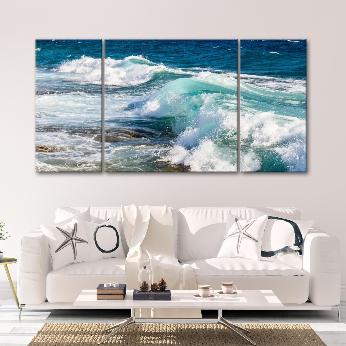 Wall Art Canvas Beach Nautical Home Decor Living Room Hotel Office Gift New Ebay