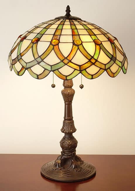 Tiffany-style Ribbon Table Lamp