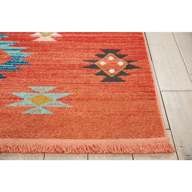 Nourison Tribal Decor Aztec Geometric Area Rug