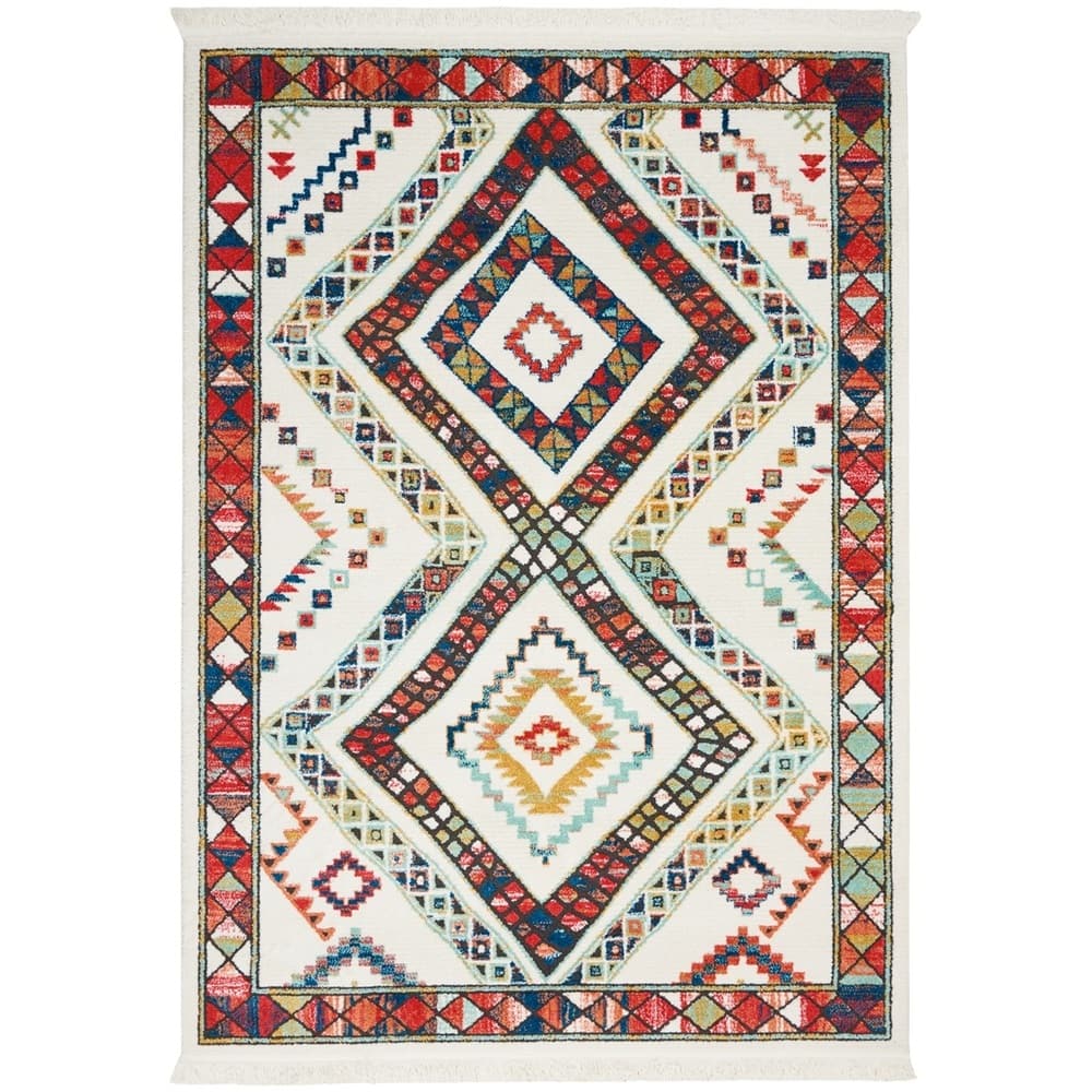 Nourison Tribal Decor Diamond Area Rug