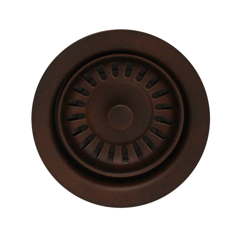 3 1/2" Disposer Trim for Deep fireclay application - Brown - Matte - Metal