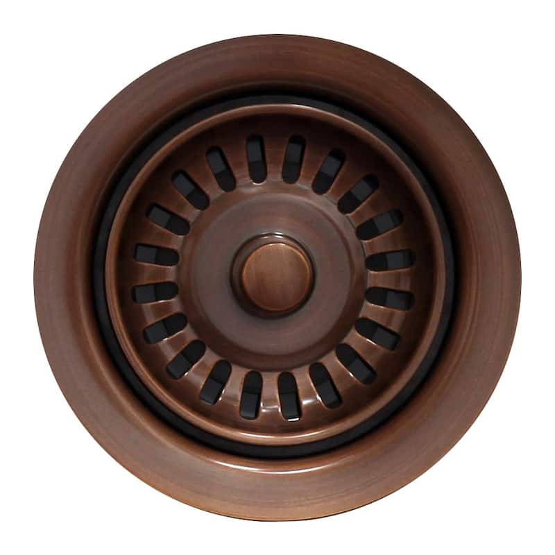 3 1/2" Disposer Trim - Red - Copper Finish - Metal