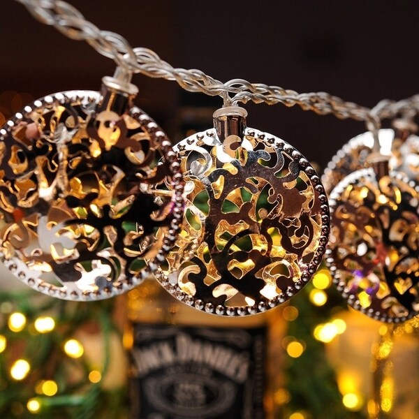 christmas festival indoor seasonal decor 10 leds battery operated string light circle - Christmas Light Necklace Battery Operated christmas festival indoor seasonal decor 10 leds battery operated string light circle - Christmas Light Necklace Battery Operated