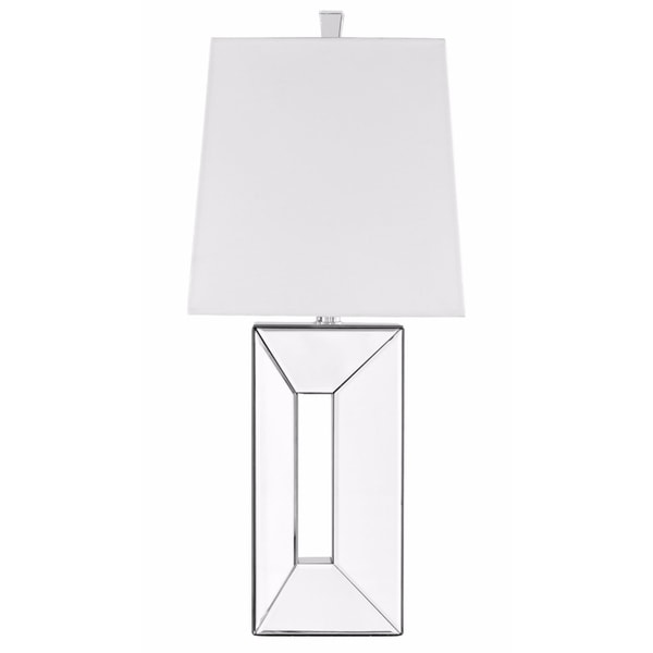 silver sparkly lamp