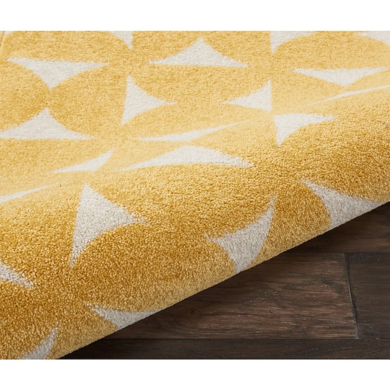 Nourison Harper Abstract Geometric Modern Area Rug