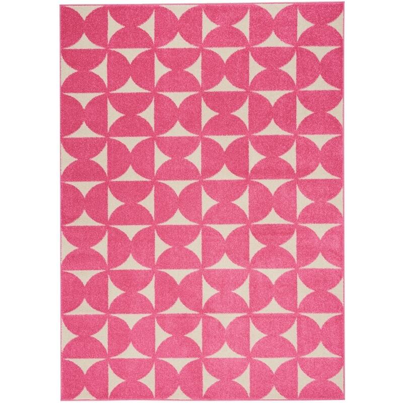 Nourison Harper Abstract Geometric Modern Area Rug
