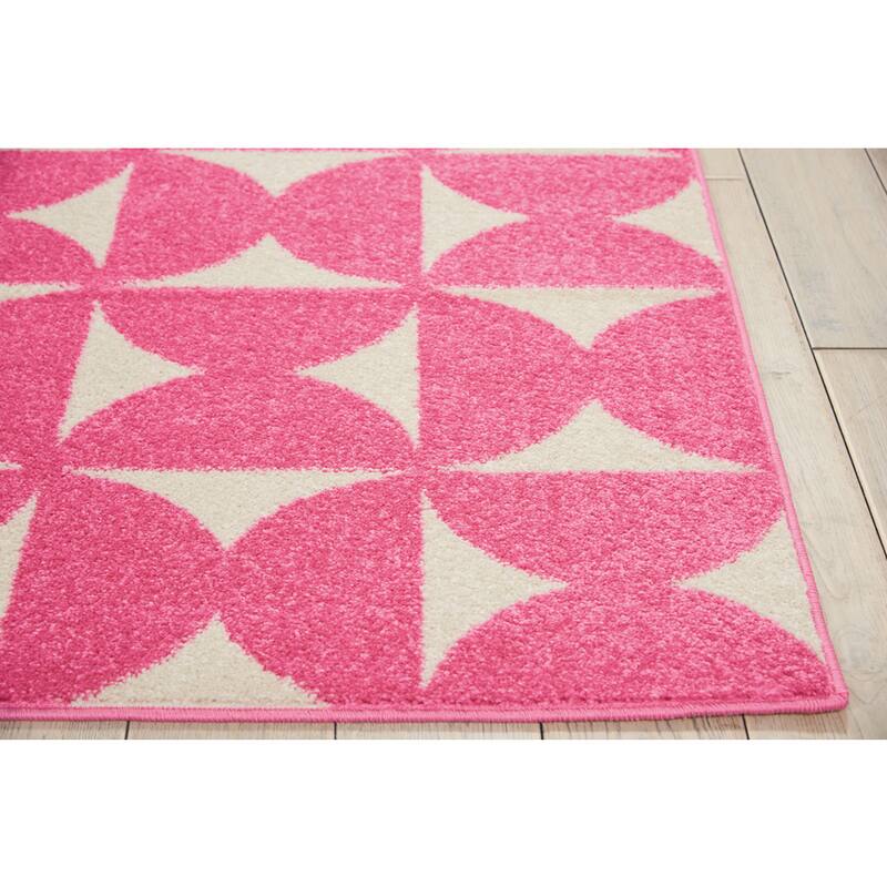 Nourison Harper Abstract Geometric Modern Area Rug