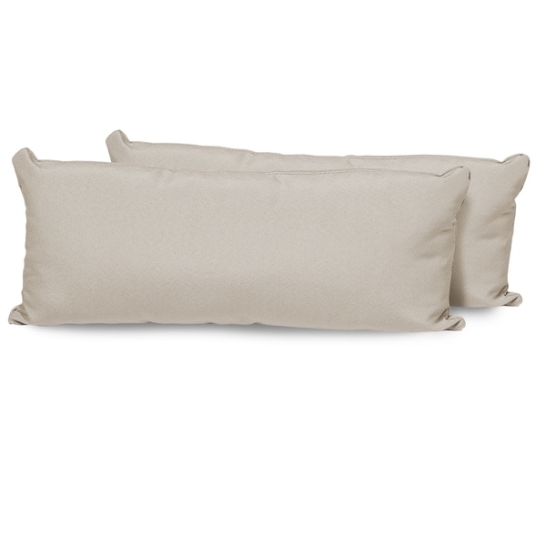 beige throw pillows