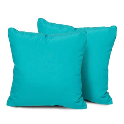 Aruba Square Outdoor Throw Pillow (Set of 2)