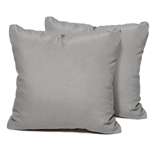 grey soft pillows