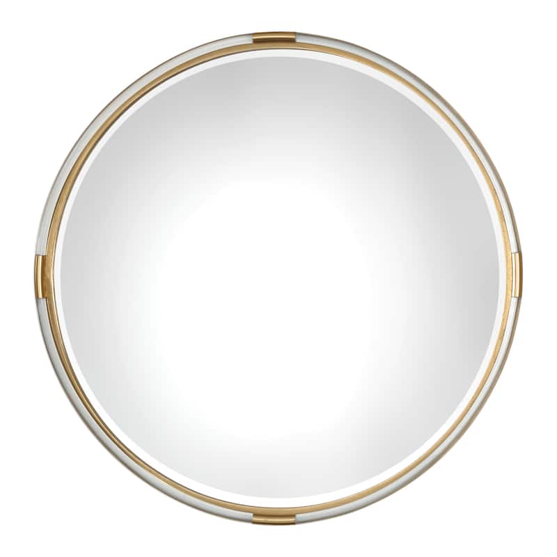 Uttermost Mackai Gold Round Mirror