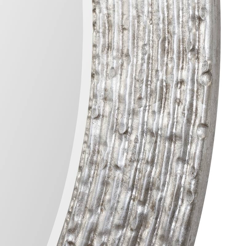 Uttermost Conder Oval Silver Mirror - 25x34x1.25