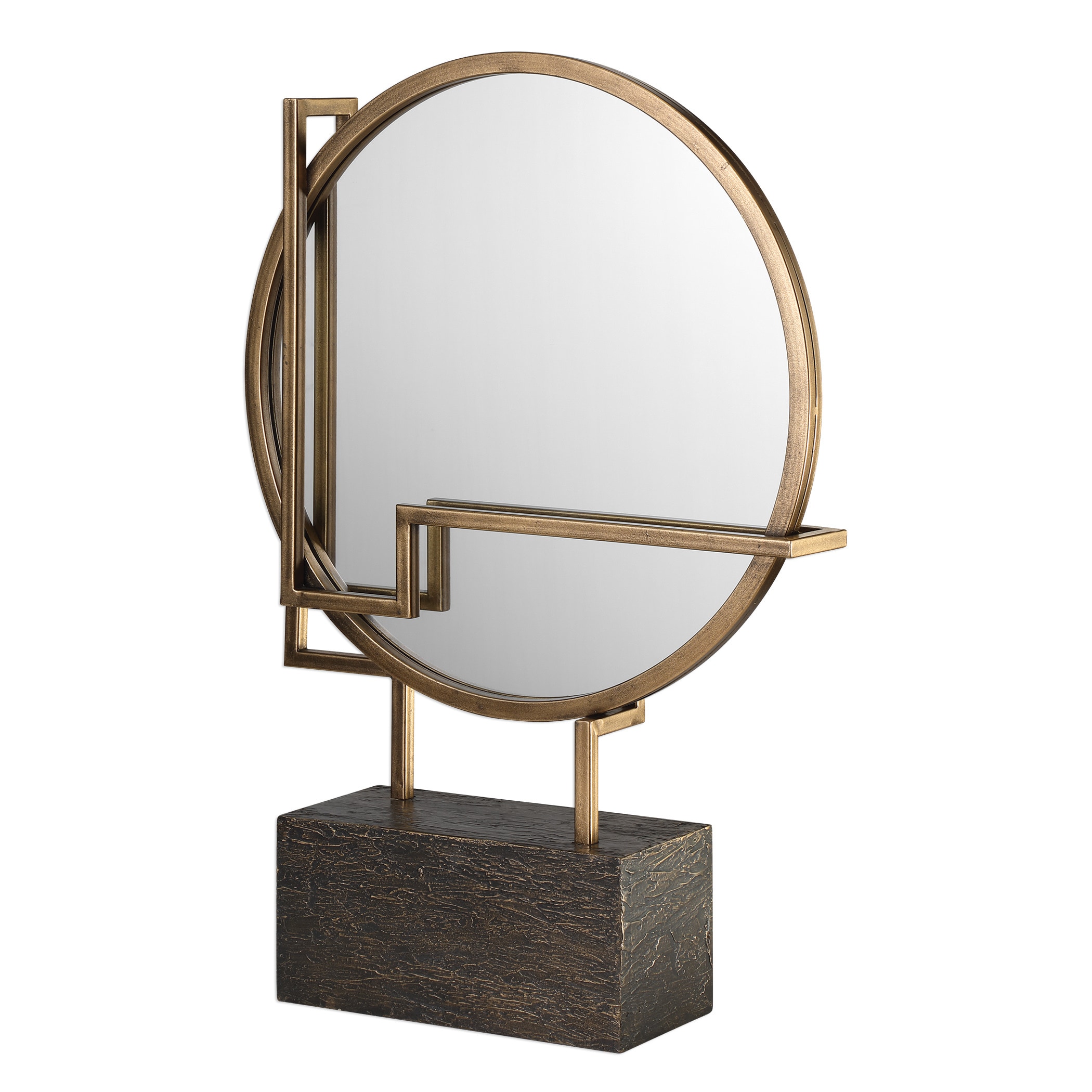 tabletop mirror with stand