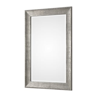 Uttermost Leiston Metallic Silver Wall Mirror - Silver/Grey