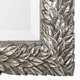 preview thumbnail 3 of 2, Uttermost Evelina Silver Leaves Mirror - 24.625x34.625x1