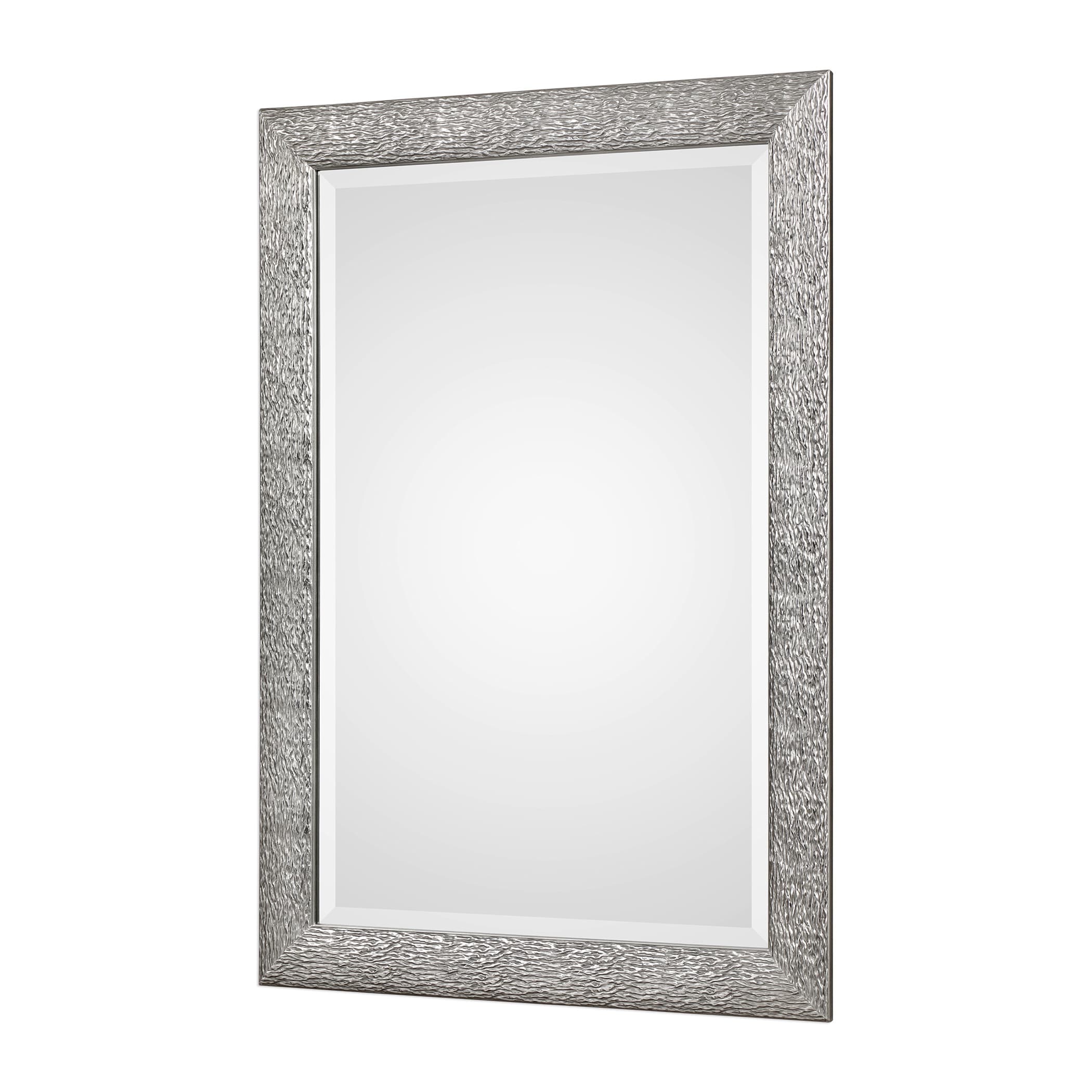 Uttermost Mossley Metallic Silver Mirror - 29.5x41.5x1