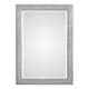 preview thumbnail 2 of 2, Uttermost Mossley Metallic Silver Mirror - 29.5x41.5x1