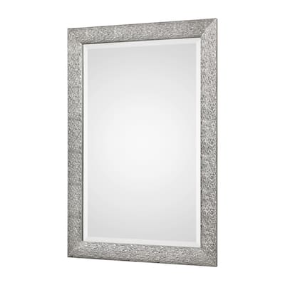 Uttermost Mossley Metallic Silver Mirror - 29.5x41.5x1