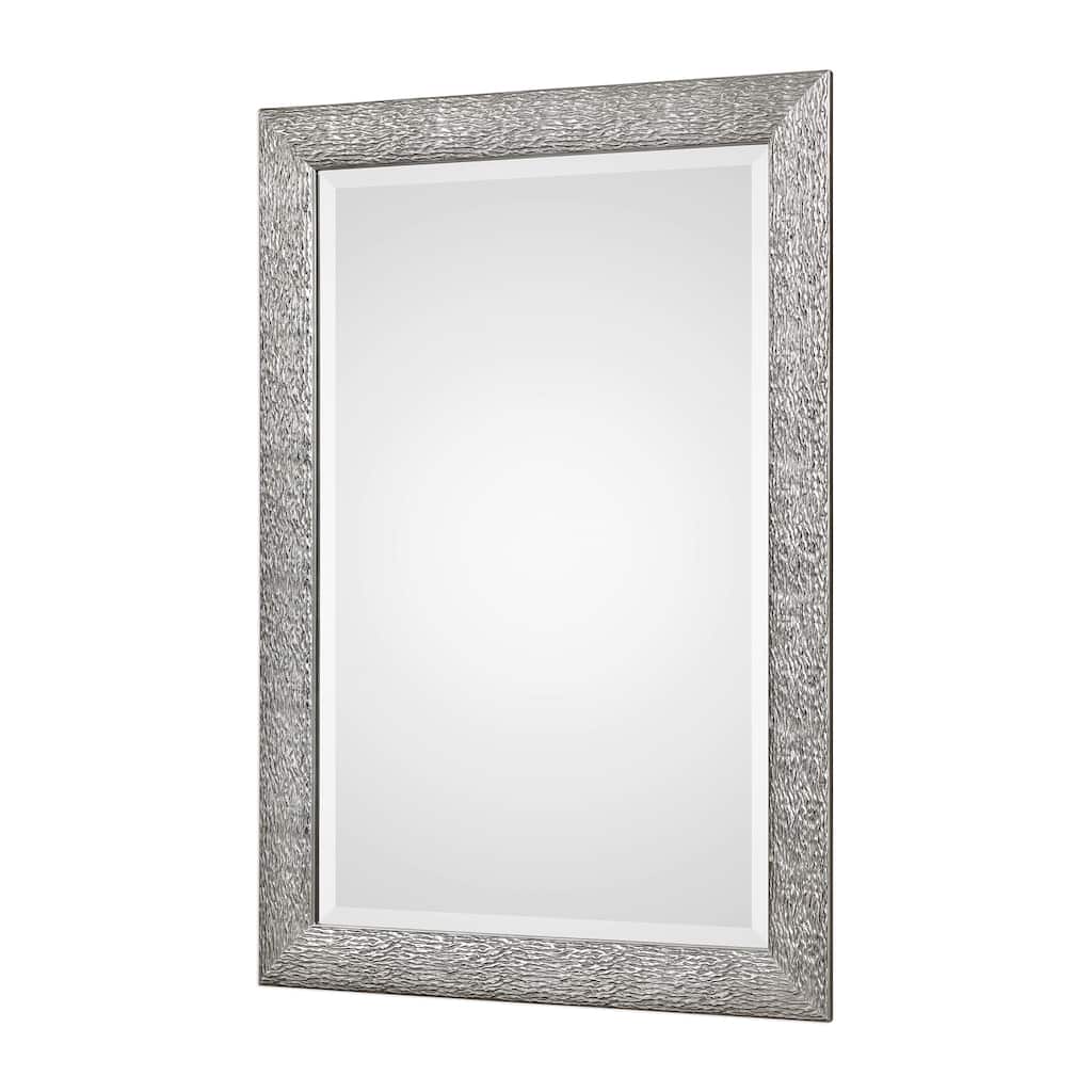 Uttermost Mossley Metallic Silver Mirror - 29.5x41.5x1