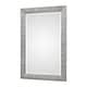 preview thumbnail 1 of 2, Uttermost Mossley Metallic Silver Mirror - 29.5x41.5x1