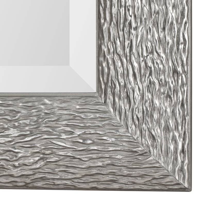 Uttermost Mossley Metallic Silver Mirror - 29.5x41.5x1