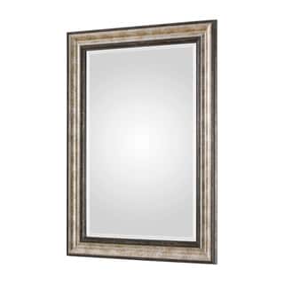 Uttermost Shefford Antiqued Silvertone Mirror - Bronze/Silver - 31x43x1.625