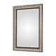 preview thumbnail 1 of 2, Uttermost Shefford Antiqued Silvertone Mirror - Bronze/Silver - 31x43x1.625
