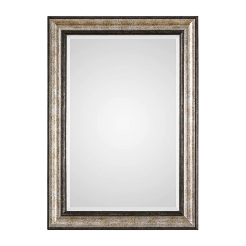 Uttermost Shefford Antiqued Silvertone Mirror - Bronze/Silver - 31x43x1.625