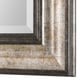 preview thumbnail 3 of 2, Uttermost Shefford Antiqued Silvertone Mirror - Bronze/Silver - 31x43x1.625