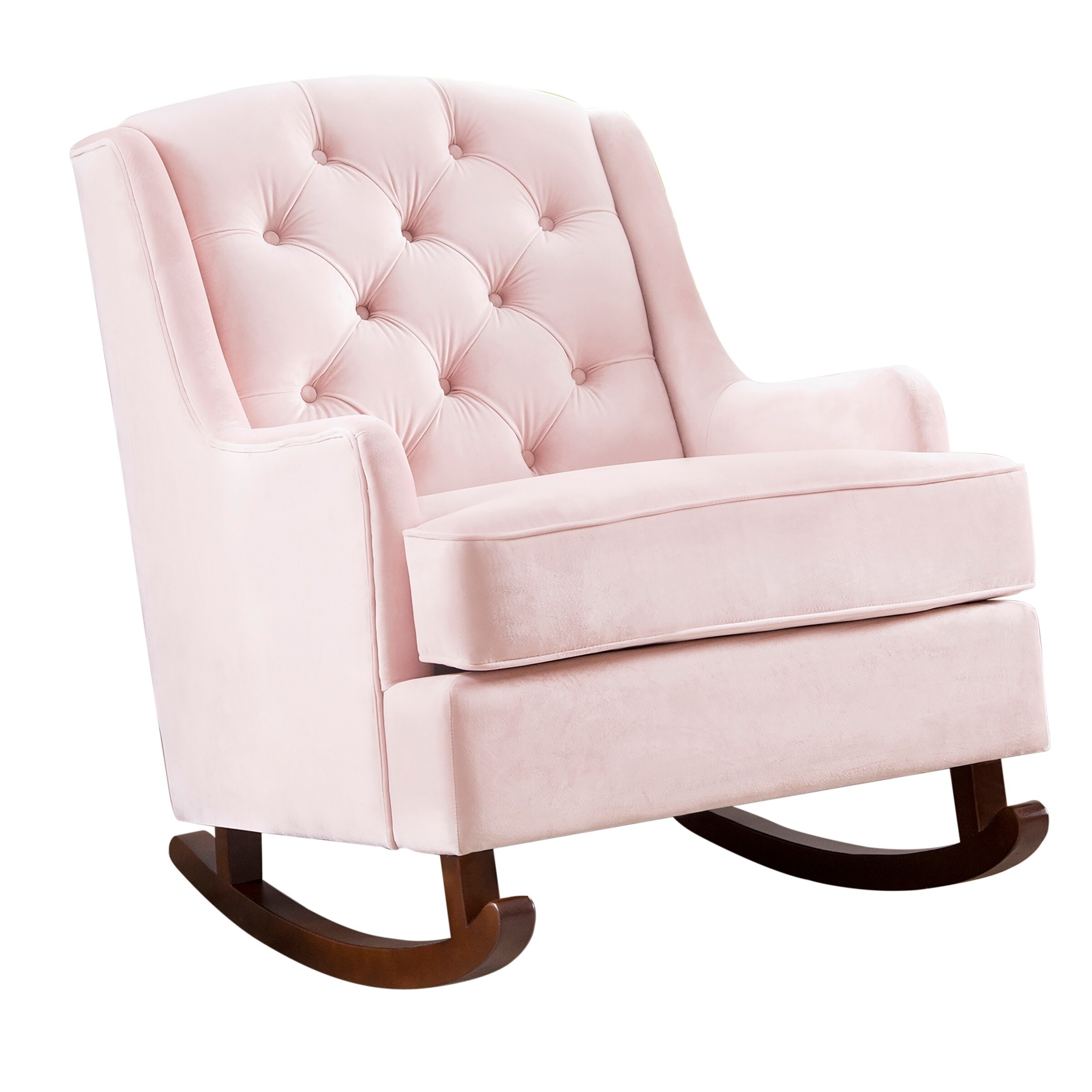 velvet rocking chair nursery