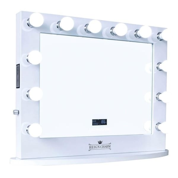 Shop ReignCharm LED Hollywood Vanity Mirror with Bluetooth ...