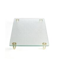 Blanco 17.25-in L x 10.625-in W Glass Cutting Board in White