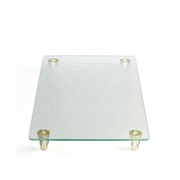 slide 2 of 2, Counterart Clear Tempered Glass Instant Counter Cutting Board