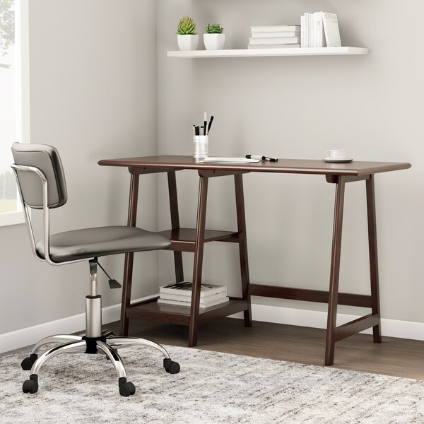 Carson Carrington Skali A-frame Espresso Desk