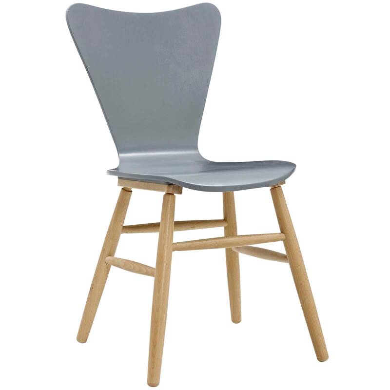 Cascade Wood Dining Chair - 20.5"l x 18.5"w x 33.5"h - 20.5"l x 18.5"w x 33.5"h