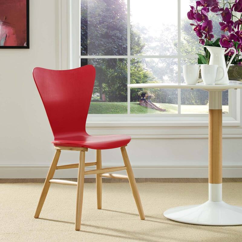 Cascade Wood Dining Chair - 20.5"l x 18.5"w x 33.5"h - 20.5"l x 18.5"w x 33.5"h