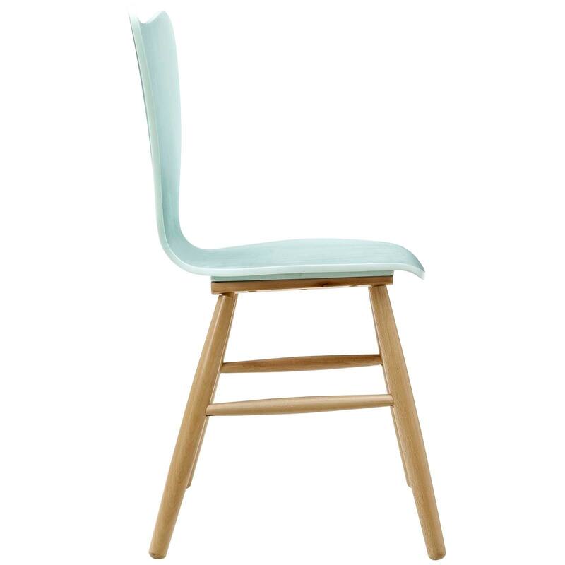 Cascade Wood Dining Chair - 20.5"l x 18.5"w x 33.5"h - 20.5"l x 18.5"w x 33.5"h