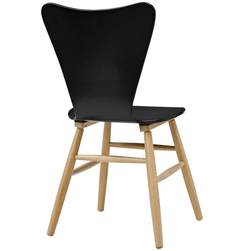 Cascade Wood Dining Chair - 20.5"l x 18.5"w x 33.5"h - 20.5"l x 18.5"w x 33.5"h